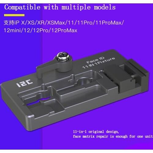 I2C For iPhone X PRO MAX Face ID Dot Matrix Repair Holder Front Face Camera Fix Clamp
