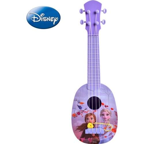 Disney Frozen 2 Ukulele Toy Childrens Guitar Can Play Beginner Musical Instruments Princess Toys for Baby Kids Girls Gift