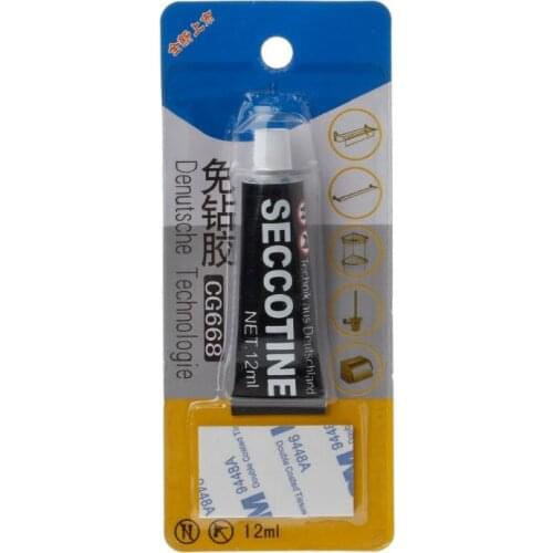 12ML Glass Glue Polymer Metal Adhesive Sealant Fix Quick Drying Waterproof Glue