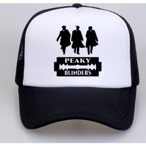 Peaky Blinders MenBaseball cap Summer New cool Mesh Trucker hat Cap WomenS Casual adjustable hip hop hat