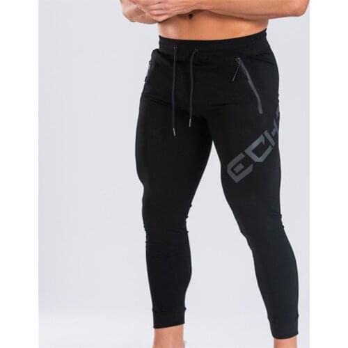 Men Pants Fashion printing Jogger Autumn Casual Mens Sweatpants Sportswear Long Trousers New Straight Pants Man Fitness Clothing