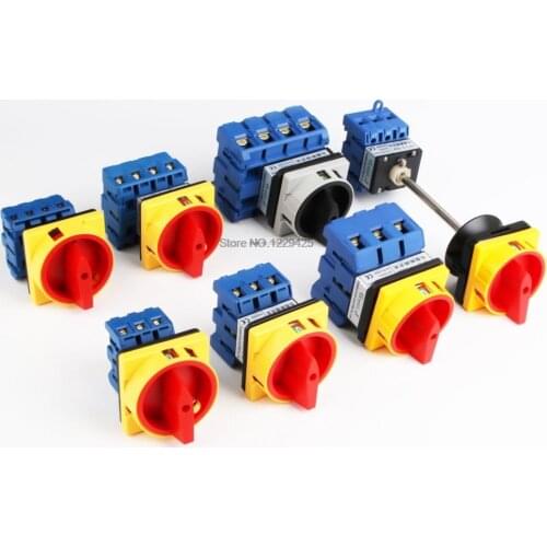 SFD11 SFD11-25A 32A 40A 63A Cam Switch Changeover Switch Rotary switch Load break Power Off Cut GLD LW30-32