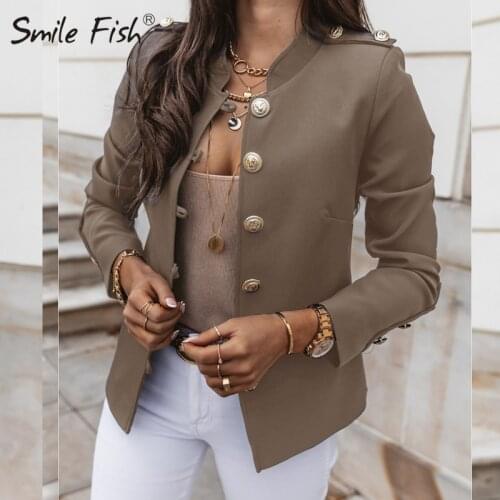 SMILE FISH Women's Red Jackets China