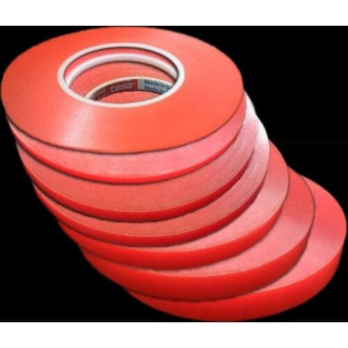 Heat Resistant Double-sided Transparent Clear Adhesive Tape 50M 15MM width Long Multi-role