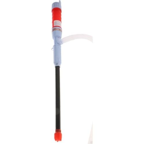 Universal Gas Oil Water Liquid Transfer Siphon Pump Pipe Hand Tools Red