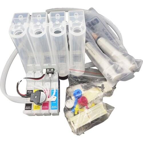 Vilaxh T502XL 502XL CISS system Cartridge ARC CHIP For Epson T502 XL Expression Home XP-5100 XP-5105 WF-2860DWF WF-2865D Printer