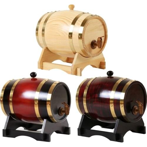Vintage Oak Wine Barrel Keg Brewage Beer For Tequila Wine Whiskey