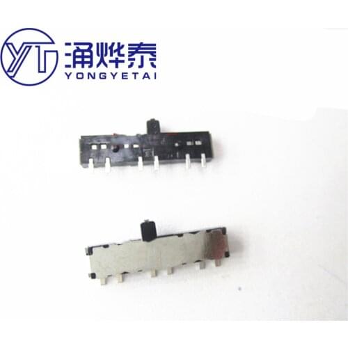 YYT 10PCS SSSS821801 Mini Toggle Switch 6-pin 2 files SMD sliding push switch