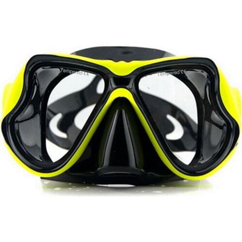 C321 Adult Men and Women Tempered Glass Mirror Open Horizons Panorama Diving mirror Snorkeling equipment Multi-color optional