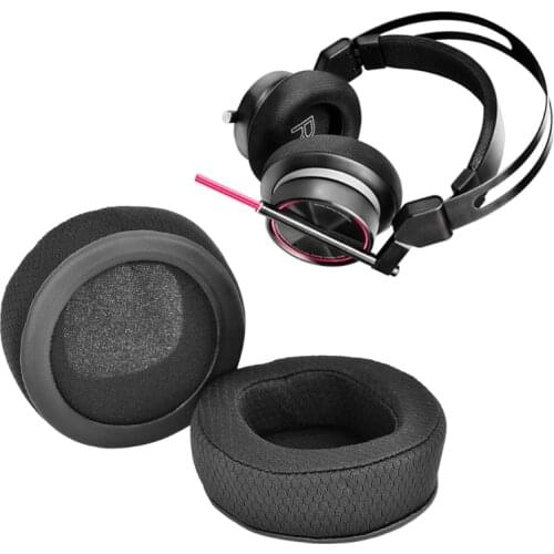 1Pair Replacement Ear Foam Earpads Cushion Cover Earpads for 1More Spearhead VR H1005 H1006 PRO H1707 headphones 96BA