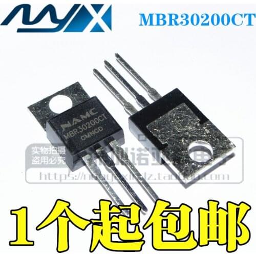 10pcs MBR30200CT TO-220 MBR30200 TO220 MBR30200C 200V 30A new original