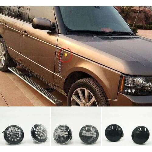 Car Dynamic LED Side Repeater Indicator Light Flowing Side Marker Signal Lamp Light For Land Range Rover L322 2002-2012