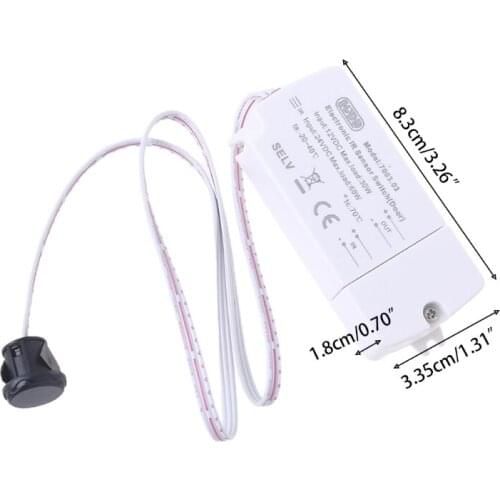 YYSD DC 12V IR Sensor Switch 40W Infrared Light Switch for LED Strips Motion Wave 5cm