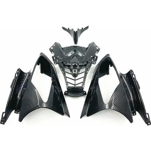 YAMAHA YZF R6 2008-2016 Carbon Fiber Color For Upper Front Nose Headlight Fairing Kit