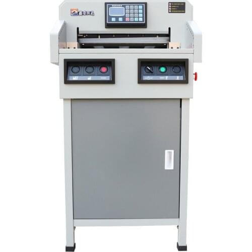 Electric Program Control Paper Cutter Fully Automatic Thick Layer Paper Cutter Big A3 Tender File Paper Cutter Cut Paper Tool