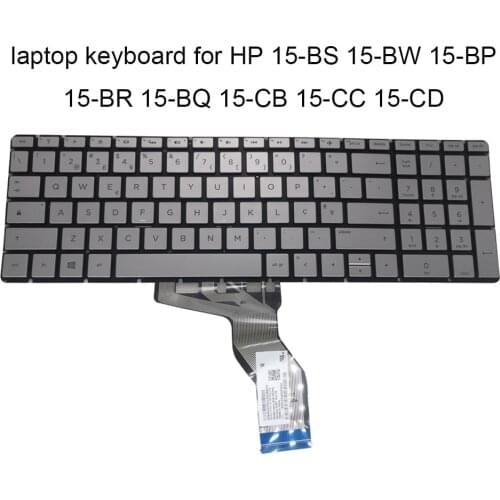 Italian Portuguese Brazilian Backlit Keyboard for HP Pavilion 15-BS 15-BW 15-BP BR 15-BQ 15-CB CC CD keyboards PT BR light New
