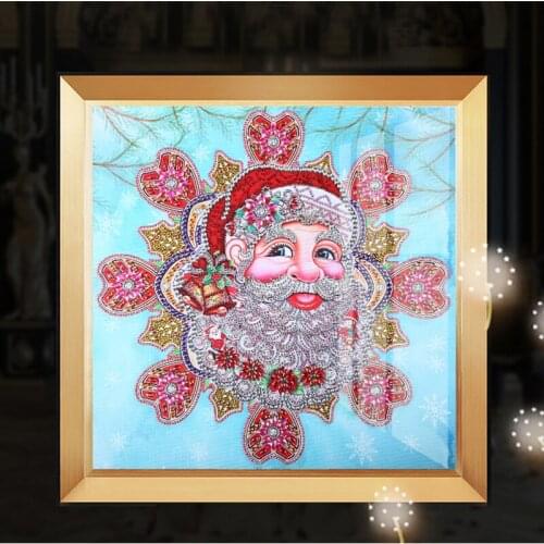 New Special diamonds painting "Santa Claus' 40x40 Christmas gift 3D diy embroidery pattern mosaic room decor wall stickers