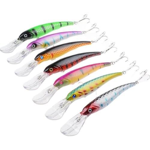 LIDAFISH Brand Minnow Fishing Lure 16.5CM 27.9G Wobbler Tackle Crankbait Artificial Hard Bait Swimbait