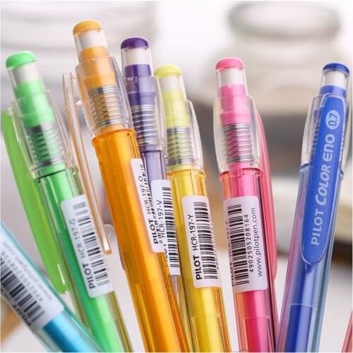 LifeMaster Pilot Color Eno Mechanical Pencil Scrapbook Color Lead Refill 0.7mm For Sketch Manga Design Kawaii Stationery HCR-197