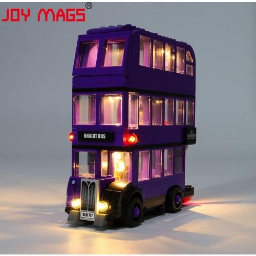 JOY MAGS Only Led Light Kit For 75957 The Knight Bus Compatible With 11342 , (NOT Include Model)