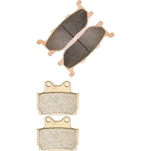 Brake Pill Pads Set for YAMAHA Street FZX250 FZX 250 Zeal 1991 1992 Front Rear