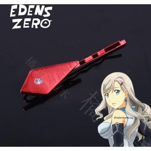 New Anime Edens Zero RebeccaBluegarden Hairpin Headwear Handmade Costume Props Head Clip Cosplay Accessories
