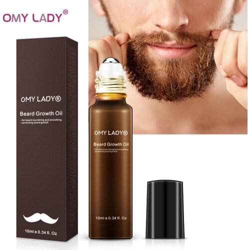 OMY LADY Organic Men Beard Growth Oil Beard Wax balm Hair Loss Product Plant-based for Groomed Beard Growth 100% Natural Essence