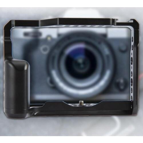 Camera Video Rig with 1/4 Threaded Holes Precision CNC Maching Hollow Full Covering Hood Cage for Fuji X-T3/XT3 Camera Cage