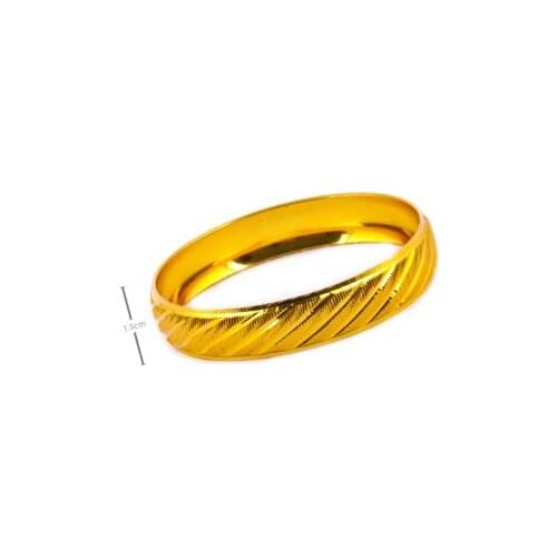 1,5 cm Gold Plated Bracelet