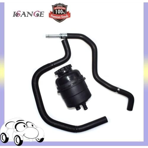ISANCE Power Steering Reservoir Tank , Pressure & Return Hose Kit For BMW E39 E46 E53 X5 Z3 323 328 330 325 525 528 530 i Xi Ci