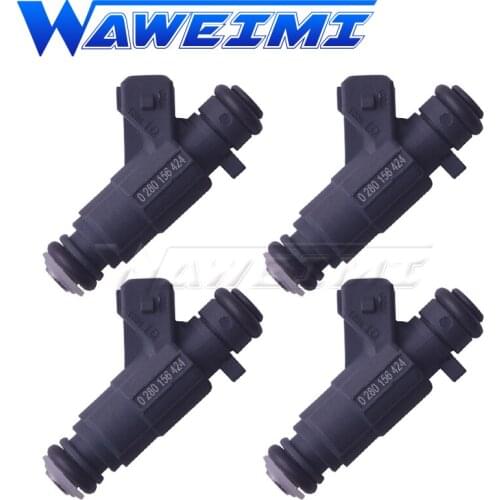 WAWEIMI 4 Pieces OE 0280156424 Fuel Injector Nozzle For Chery Tiggo BYD 2.4L Chinese Car