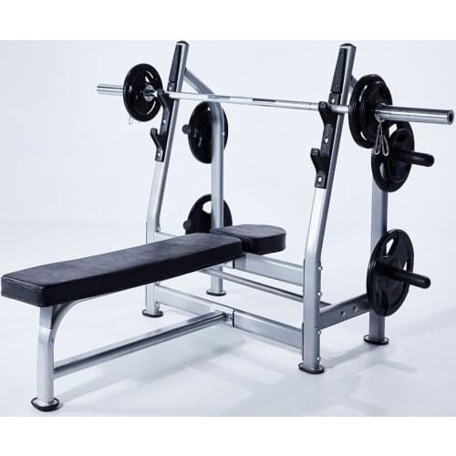 Gym Commercial Weightlifting Fitness Materials Load 500 KG Weightlifting Board Barbell Rack Weightlifting Bed