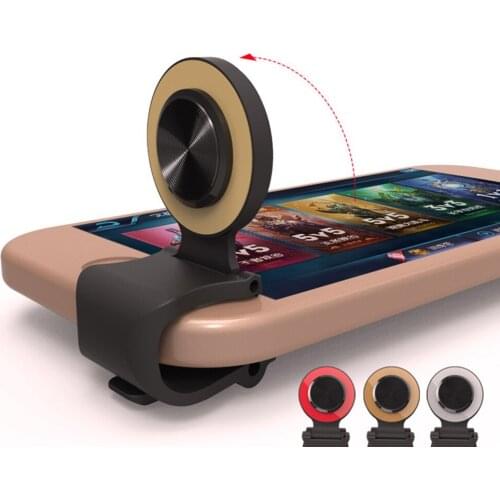 Ultra-thin Mini Game Auxiliary tools Controller Touch Screen Ultra-thin Mobile Joystick For Phone Android Cell Phones