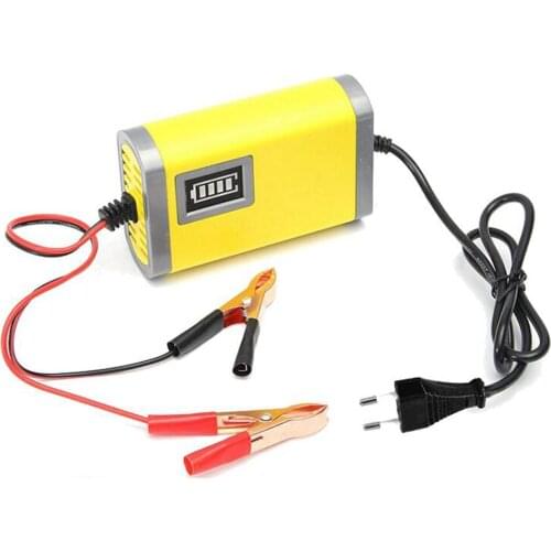 Universal Charger 12V LED Motor Car Battery Charger Full Smart Maintainer Trickle for Auto Car Motorcycle Charger Car Accessorie