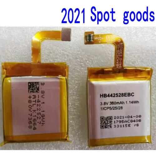 New High Quality 300mAh HB442528EBC Battery For Huawei Watch 1 WL-HW02 SmartWatch