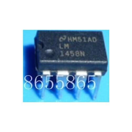 30pcs/lot LM1458N DIP