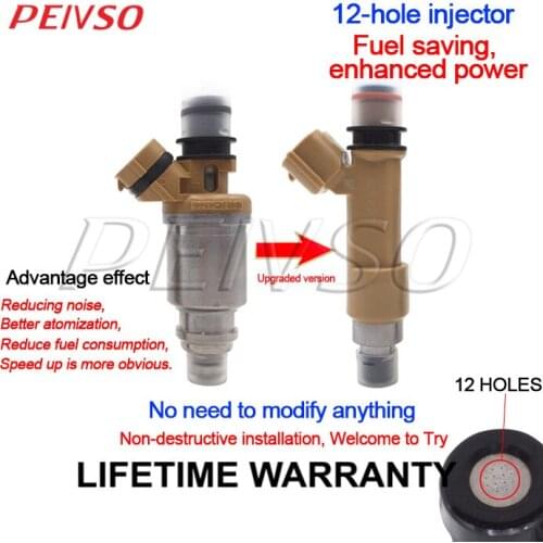 4x 23250-16150 23209-16150 Refit fuel injector for TOYOTA NA Corolla 1.6L 4AFE 1992