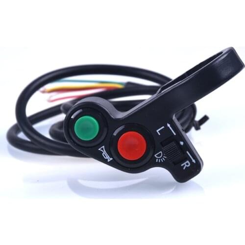 7/8 inch Motorcycle Scooter Dirt ATV Quad Switch Horn Turn Signals On/Off Horn Light Handlebar Bike Motorcycle Scooter Switch