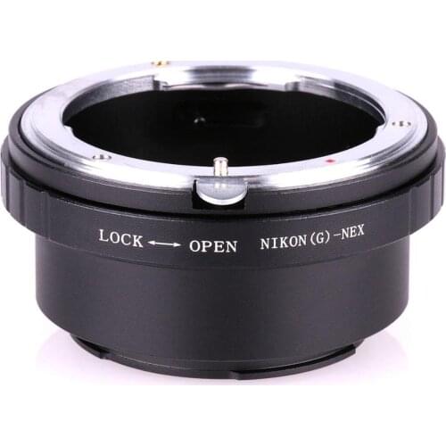 AI(G)-NEX Lens Adapter Ring for Nikon AI AF-S G Lens to Sony E-Mount NEX3 NEX-5 5N 5R C3 NEX6 NEX7
