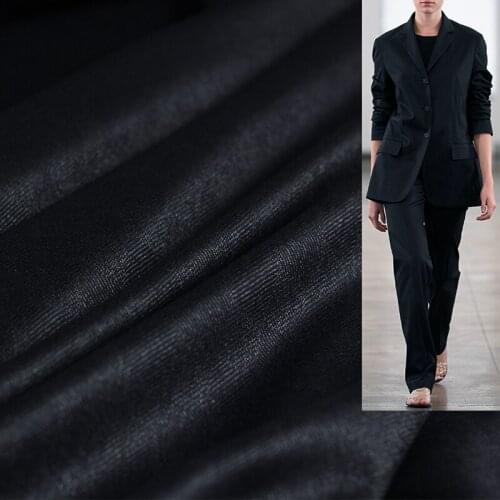 White waxberry Navy Blue Plaid Yarn Dyed Cashmere Wollen Wool Fabrics Garment Materials Women Jacket Sewing Cloth Freeshipping