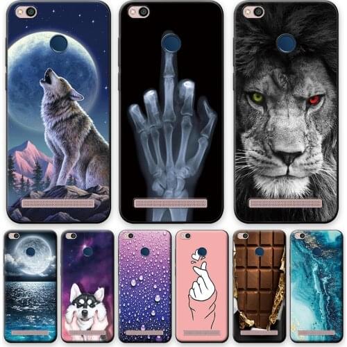 Redmi 3S Case for Xiaomi Redmi 3S 3 S Silicone Soft Back Cover Phone Case for Redmi 3S Cool TPU Protective Bumper for Redmi 3S