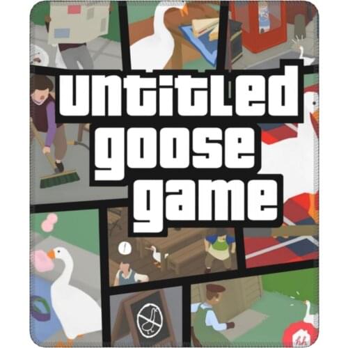 Grand Honk Auto Awesome Mouse Pad Untitled Goose Game Lockedge Soft Mat Natural Rubber PC Table Decoration Cover