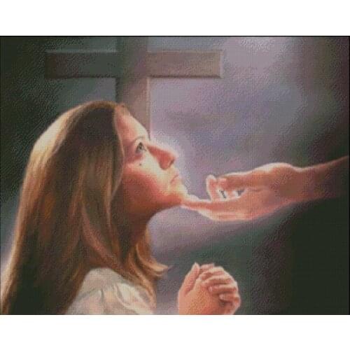 ZZ2384 For Needlework Kit NOT PRINTED Cross stich Painting Set Cross Stitch Kits Cross-stitch Embroidery Set Stitch Kits Cross