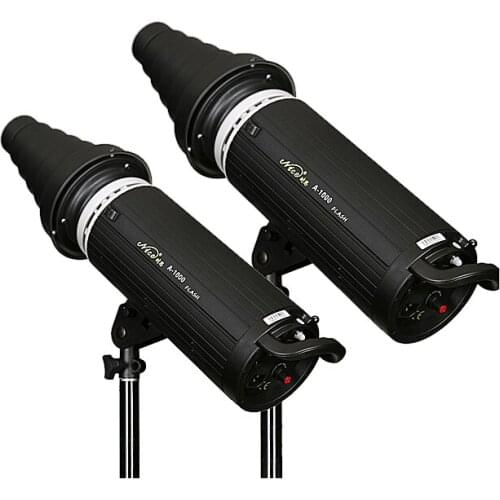 NiceFoto a-1000w professional studio lights flash light photography light equipment single lamp