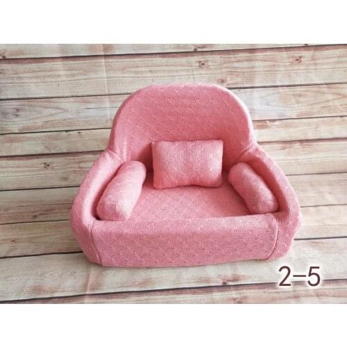Newborn hundred days sofa photography props baby sofa pillow set with baby photo photography accessories