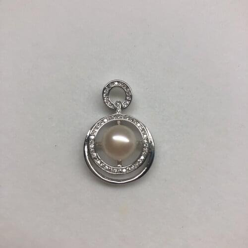 Charm Fashion Pendant Base Mountings Findings Jewelry Settings Accessories Parts for Pearls Beads Crystal Agate Coral Jade