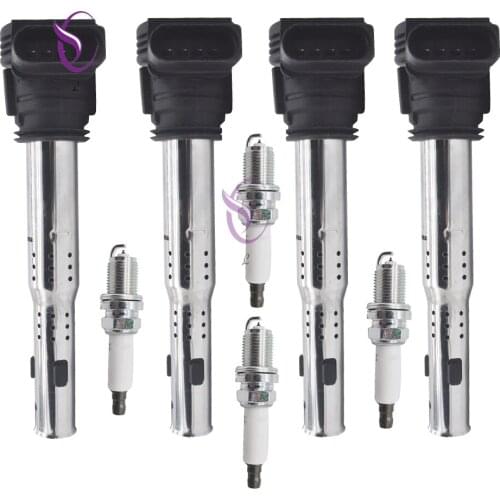 06D905115 06D905115A 06D905115J 06E905115 06E905115A Ignition Coil For AUDI A4 A5 A6 A7 A8 Q7 R8 2.0 2.4 2.8 3.0 3.2 4.2 5.2 FSI