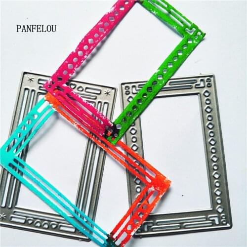 PANFELOU door frame metal craft paper die cutting dies Scrapbooking/DIY Easter wedding Embossing mould cards