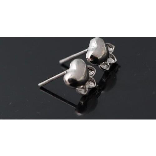 New for Women Set Fashion Smooth Bear Claw Shape Stud Earring Jewelry Small Earrings Korean Style Girl Gifts