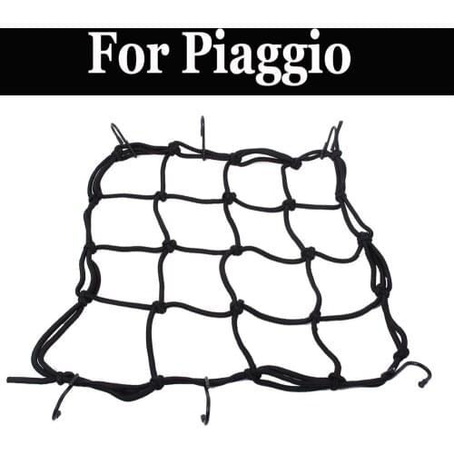 Bungee Cord Cargo Net Motorcycle Helmet Mesh Storage For Piaggio Bv 350 Tourer 500 Byq50qt-5v Byq100t-V Byq50qt-V Typhoon 125